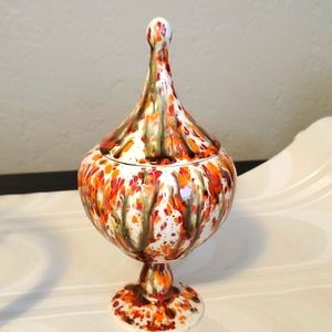 Ceramic candy jar